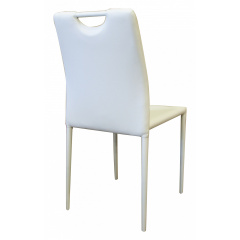 Стілець Max's furniture Денвер Білий/Білий Луцьк