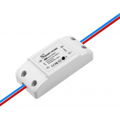 Розумний бездротовий вмикач RIAS Smart Home 220V 10A/2200W White (3_00706) Івано-Франківськ
