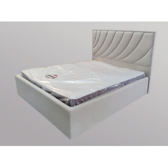 Кровать двуспальная BNB Laurel Comfort 140 х 200 см Экокожа Айвори