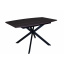 Стіл Max's furniture Брайтон 85х140/180х75 см Дуб табак + Чорний Харків