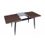 Стол Max's furniture Денвер 75х120/160х75 см Вишня + Черный Черноморск