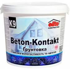 Грунтовка Elite Construction Бетон-Контакт К9 1.4 кг Рожевий