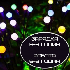 Фонарь светильник Для Сада и Клумбы 2 Комплекта на Солнечной Батарее с Датчиком Света YIIOT (678) Киев