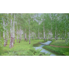 Фотошпалери Ніка Березовий рай 196х280 Кушугум