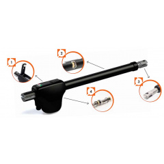Комплект автоматики для распашных ворот Roger KIT MONOS4/220 Киев