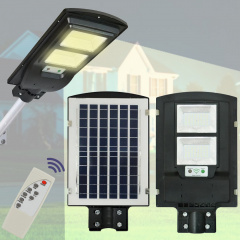 Уличный светильник на солнечной батарее с датчиком движения Solar Street Light 2VPP фонарь на столб 90W+Пульт управления Киев