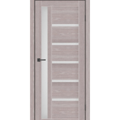Дверное полотно MS Doors ORLEAN 90см дуб серый стекло сатин Луцк