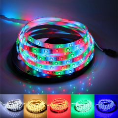Светодиодная лента RGB 3528 LED 5 м (3528RGB) Лубны