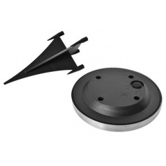 Вуличний світильник на сонячній батареї RIAS Solar Disk Lights 5050 4 Led 5W (3sm_905780056) Київ