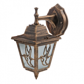 Светильник уличный настенный Brille 60W GL-26 Бронзовый