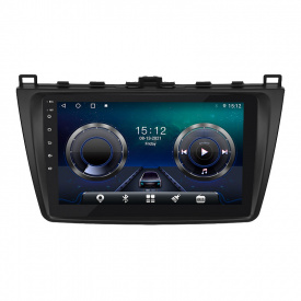 Штатная магнитола Lesko для Mazda 6 (2009-2013гг.) 9" 4+64Gb 4G+CarPlay Premium GPS Android мазда
