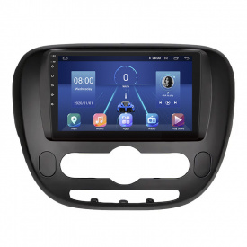 Штатная магнитола Lesko Kia Soul II Рестайлинг 2016-2019 9" 2/32Gb 4G Wi-Fi GPS Top (10531-53182)