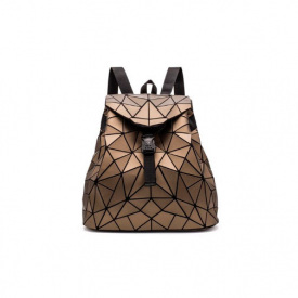 Рюкзак Berkani T-RB31322 женский стильный Bao Bao Diamond Bronze