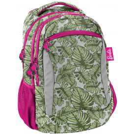Женский рюкзак Paso Barbie Tropical Leaves BAL-2808 25L Разноцветный