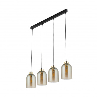 Люстра TK LIGHTING 5625 SATIPO AMBER