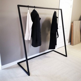 Вешалка стойка напольная GoodsMetall в стиле Лофт 1600х1500х600 ВШ160