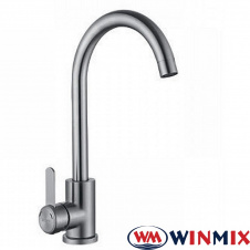 Смеситель для кухни Ухо WINMIX FAN 011 (Chr-011), Польша (нержавеющая сталь)