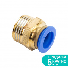 Фото - Штуцер цанговий (прямий) Ø12мм МТ 1/2" SIGMA (7026991) Штуцер цанговий (прямий) Ø12мм МТ 1/2" SIGMA (7026991)