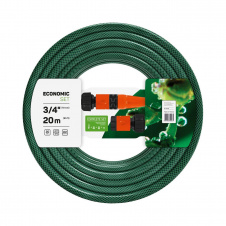 Поливочный набор Economic 3/4" 20м + набор фитингов Basic Cellfast