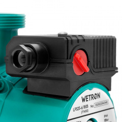 Насос циркуляційний 100Вт Hmax 6м Qmax 50л/хв Ø1½ 180мм Ø1 WETRON (774332) Черкаси