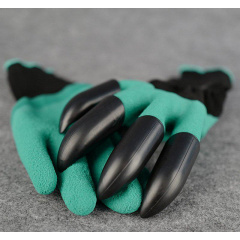 Перчатки садовые с когтями Garden Genie Gloves для сада и огорода (Fr432q) Луцк