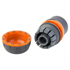 Конектор 1/2" швидкознімний для шланга 3/4" із замком FLORA (5015484) Житомир