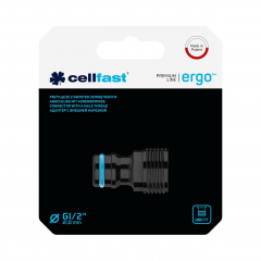 Адаптер с внешней нарезкой Ergo 1/2''-5/8'' Cellfast Чернигов