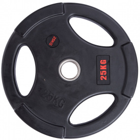 Блины диски обрезиненные LIFE FITNESS SC-80154B-25 25кг Черный