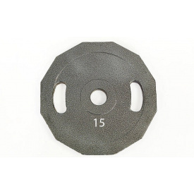 Блины диски стальные CHAMPION NT-5221-15 15кг Серый