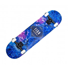 Скейтборд "Fish" Blue Universe (1628752765)