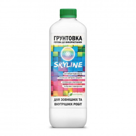 Грунтовка акриловая глубокопроникающая готовая к применению SkyLine 1л Белый