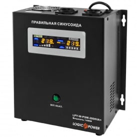 ИБП LogicPower LPY-W-PSW-2000VA+ (1400Вт) 10A/20A 24В с правильной синусоидой