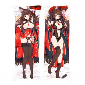 Подушка Обнимашка Bioworld Дакимакура Амаги Лазурный путь Azur Lane v2 150х50см (19186)