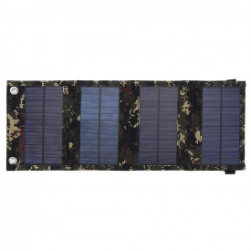 Солнечная панель Solar Power портативная зарядная станция складная с USB 5V - 10W камуфляж (SPH10)