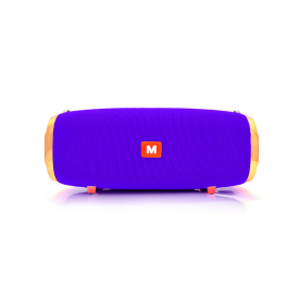 Портативная колонка Bluetooth динамик Bluetooth динамик M258, 4.1 до 10m, 1х3W, 4Ω, 400mAh, ≥90dB, TF card/USB, DC 5V, Purple
