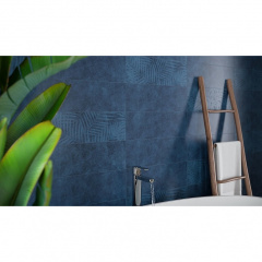 Плитка Opoczno Dixie Deco Dark Blue Satin 20х60 см Ужгород