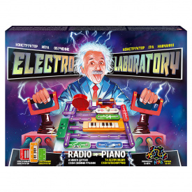 Электронный конструктор "Electro Laboratory. Radio+Piano" Danko Toys ELab-01-03