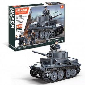 Детский конструктор IBLOCK "Военная техника" Bambi PL-921-342 658 деталей