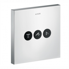 Запорный вентиль Axor ShowerSelect Sguare на 3 режима, хром (36717000)