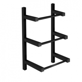 Водяна рушникосушка Genesis Aqua Marco 60x45 чорна