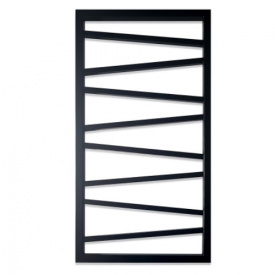 Водяна рушникосушка Genesis Aqua Genesis Light 100x53 чорна