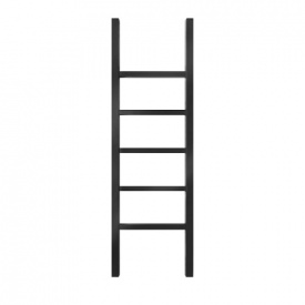 Водяна рушникосушка Genesis Aqua Bianco 140x53 чорна