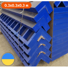Щит кутовий зовнішній 0.3 х 0.3 х 3.0 (м) Стандарт 