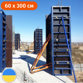 Будівельний щит для опалубки 600 х 3000 (мм) Стандарт 