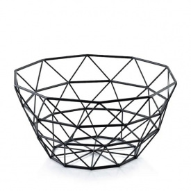 Фруктовница Flora 30199 Cedric Black металлическая (MR08882)