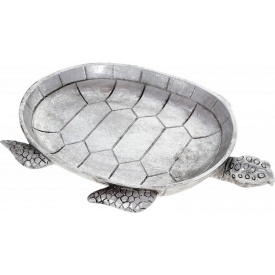 Блюдо 26х22х3см Silver Черепаха Bona DP118557