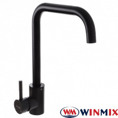 Змішувач для кухні Вухо Winmix Sus 011G Black (Chr-011G), Польща (нержавіюча сталь) Ужгород