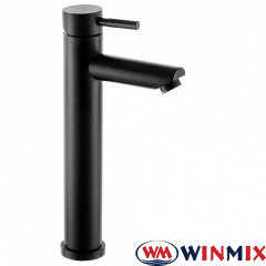 Змішувач для умивальника Winmix Sus-001 HIGH Black (Chr-001 HIGH), Польща (нержавіюча сталь) Киев