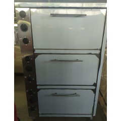 Электрический трехсекционный шкаф жарочный ШЖЭ-3-GN1/1 эталон Стандарт Кременец