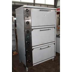 Электрический трехсекционный шкаф жарочный ШЖЭ-3-GN1/1 эталон Стандарт Кременец